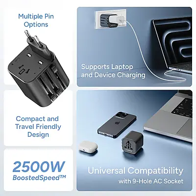 UNIVERSAL CHARGING ADAPTER AMBRANE ATA-03 UNIVERSAL CHARGING ADAPTER AMBRANE ATA-03