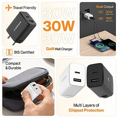 WALL CHARGER AMBRANE FLASH 30