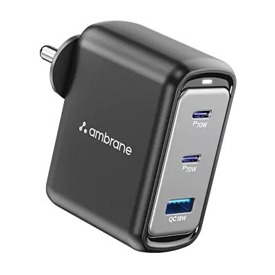 WALL CHARGER AMBRANE CHARGE70 (AWC-G02) BLACK