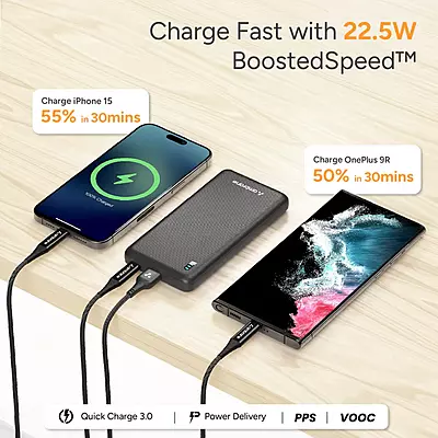 Power Bank Ambrane 10000mAh Xtreme 10K Power Bank Ambrane 10000mAh Xtreme 10K