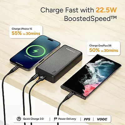 Ambrane Xtreme 20K Power Bank Ambrane Xtreme 20K Power Bank