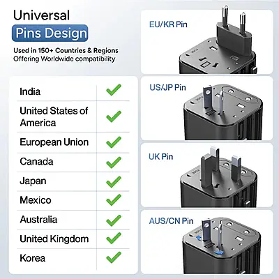 UNIVERSAL CHARGING ADAPTER AMBRANE ATA-03 UNIVERSAL CHARGING ADAPTER AMBRANE ATA-03