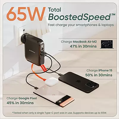 POWER BANK AMBRANE 15000MAH AEROSYNC65 POWER BANK AMBRANE 15000MAH AEROSYNC65