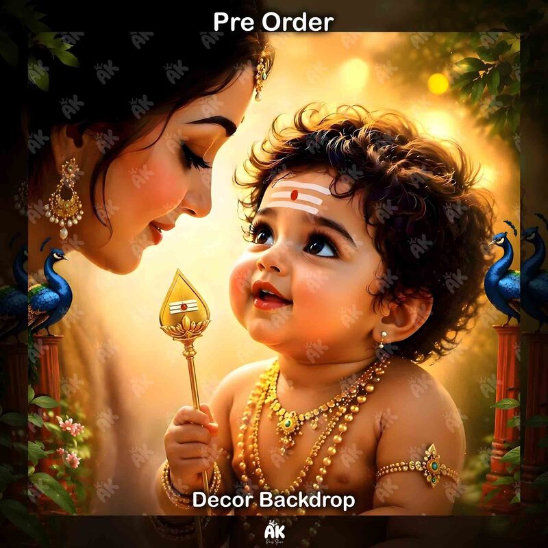 Little Murugan and mother