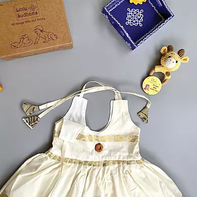 Newborn Baby Girl Dress 12072