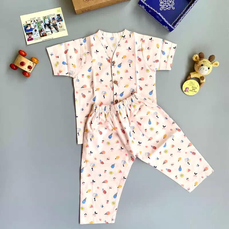 Cotton Kids Co-ord Set | Unisex Baby Clothes | Super Soft Premium