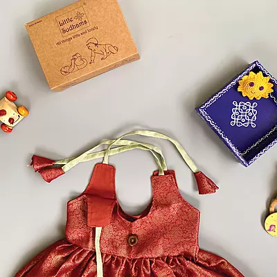 Newborn Baby Girl Dress 12056