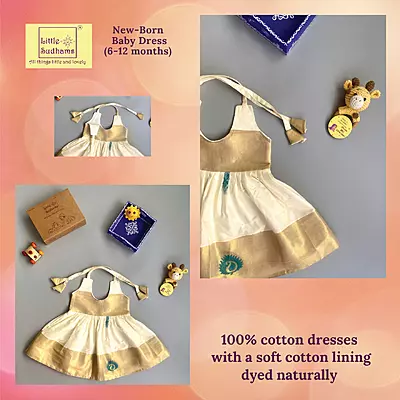 Newborn Baby Girl Dress 6128