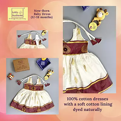 Newborn Baby Girl Dress 12076