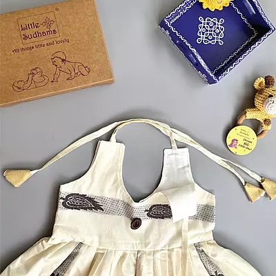 Newborn Baby Girl Dress 12075