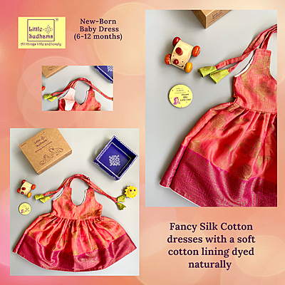 Newborn Baby Girl Dress (0-6months) 1181