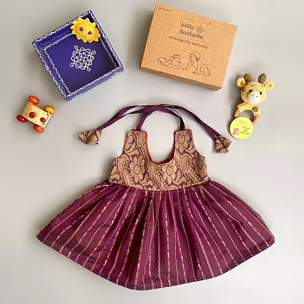 Newborn Baby Girl Cotton Dress (0-6 months) 1172