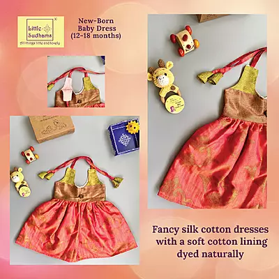 Newborn Baby Girl Dress 12049