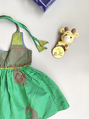 Newborn Baby Girl Cotton Dress (6-12 months) 6141
