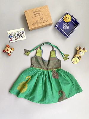 Newborn Baby Girl Cotton Dress (6-12 months) 6141