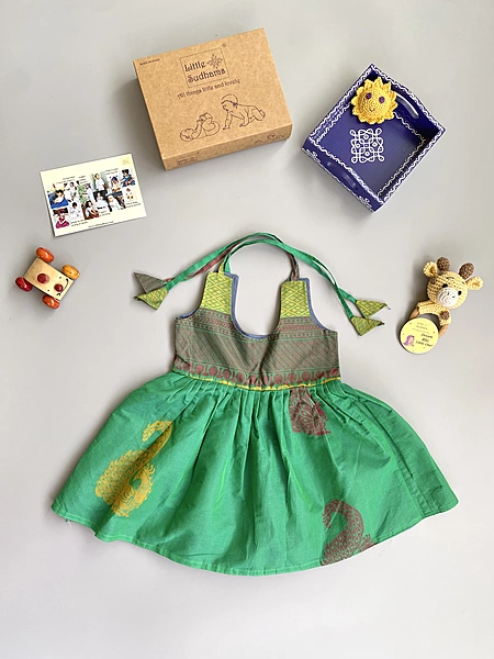 Newborn Baby Girl Cotton Dress (6-12 months) 6141