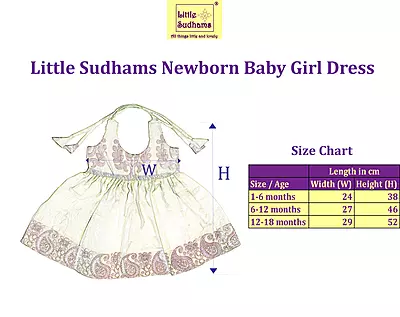 Newborn Baby Girl Dress 6132