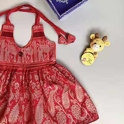Newborn Baby Girl Dress 12053