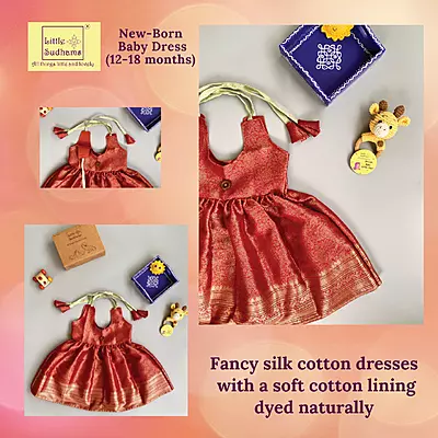 Newborn Baby Girl Dress 12056