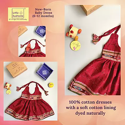 Newborn Baby Girl Dress 6121