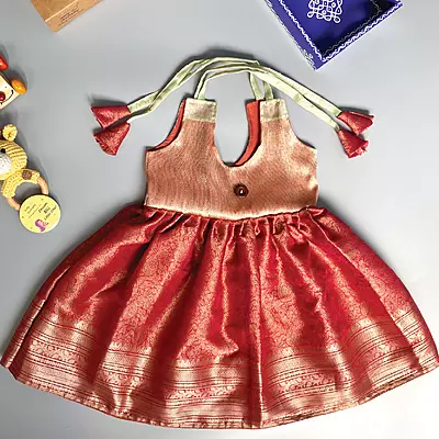 Newborn Baby Girl Dress 12045