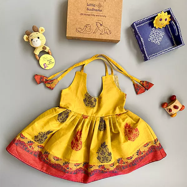 Newborn Baby Girl Cotton Dress (6-12 months) 6140