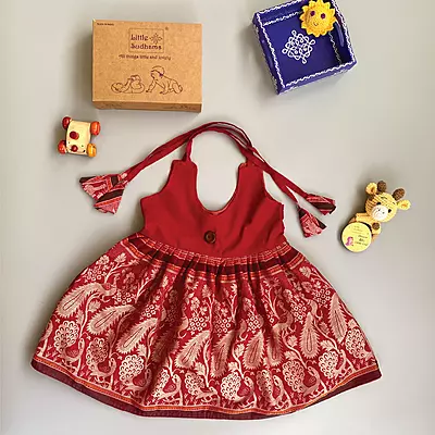Newborn Baby Girl Dress 12052