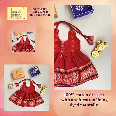 Newborn Baby Girl Dress 6122