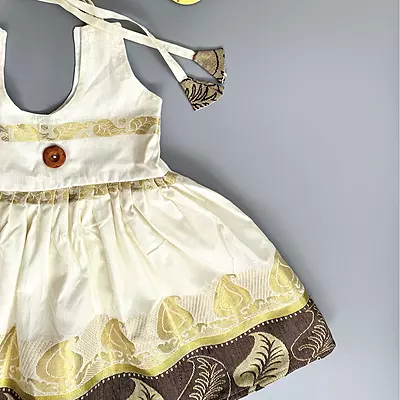 Newborn Baby Girl Dress 12072
