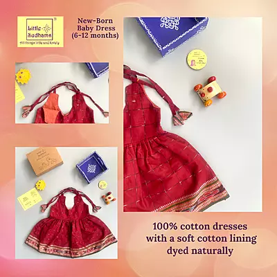 Newborn Baby Girl Dress 6104