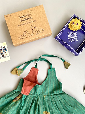 Newborn Baby Girl Cotton Dress (0-6 months) 1178