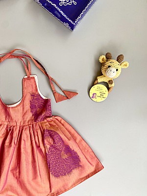 Newborn Baby Girl Cotton Dress (0-6 months) 1180