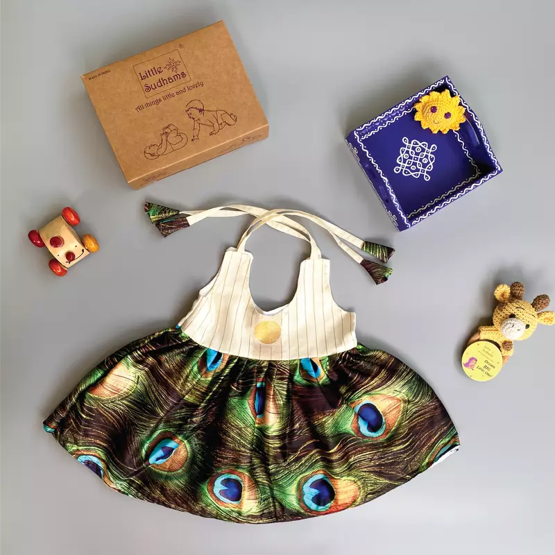 Newborn Baby Girl Dress 6124