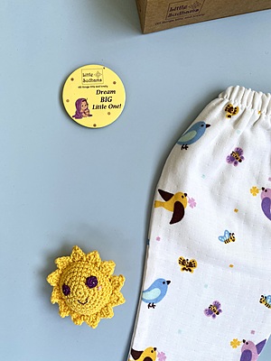 Muslin Cotton Full-Sleeve Set