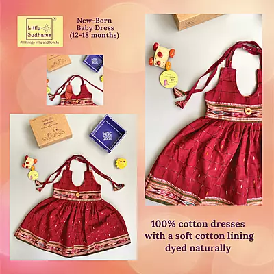 Newborn Baby Girl Dress 12041