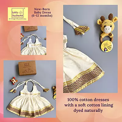 Newborn Baby Girl Dress 6105