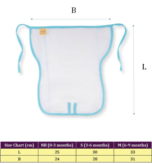 Muslin Triangle Nappy