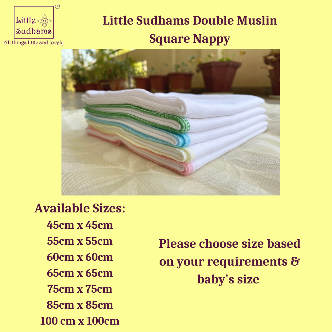 Muslin Square Nappy