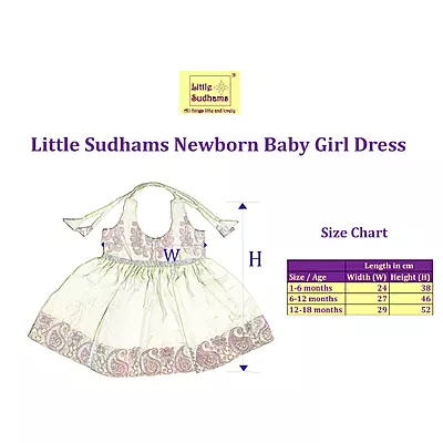 Newborn Baby Girl Dress 6106