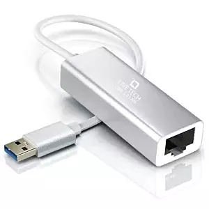 Live Tech Sprint USB 3.0 to Gigabit LAN Adapter – 100/1000 Mbps RJ45 | Plug & Play | Stable Internet for PC & Laptop