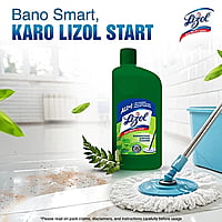 Lizol Disinfectant Surface & Floor Cleaner Liquid, Neem 500ml