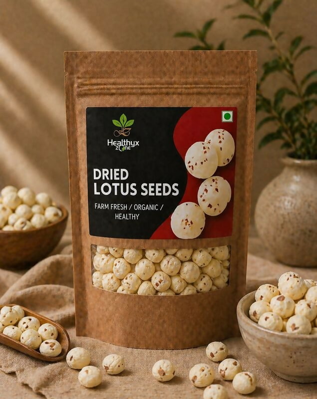 Makhana / Lotus Seeds | Healthyx Zone