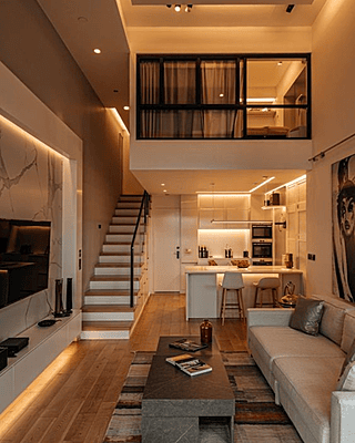 Loft Apartment Open Plan