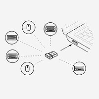 Logitech Bolt USB Receiver (Black) Logitech Bolt USB Receiver (Black)