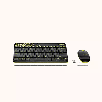 Logitech Nano Wireless Keyboard and Mouse Combo-(MK240 )