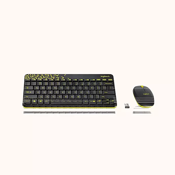 Logitech Nano Wireless Keyboard and Mouse Combo-(MK240 )