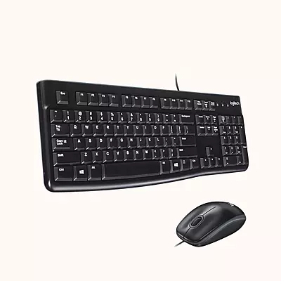 Logitech Plug and Play USB Keyboard Black (K120)