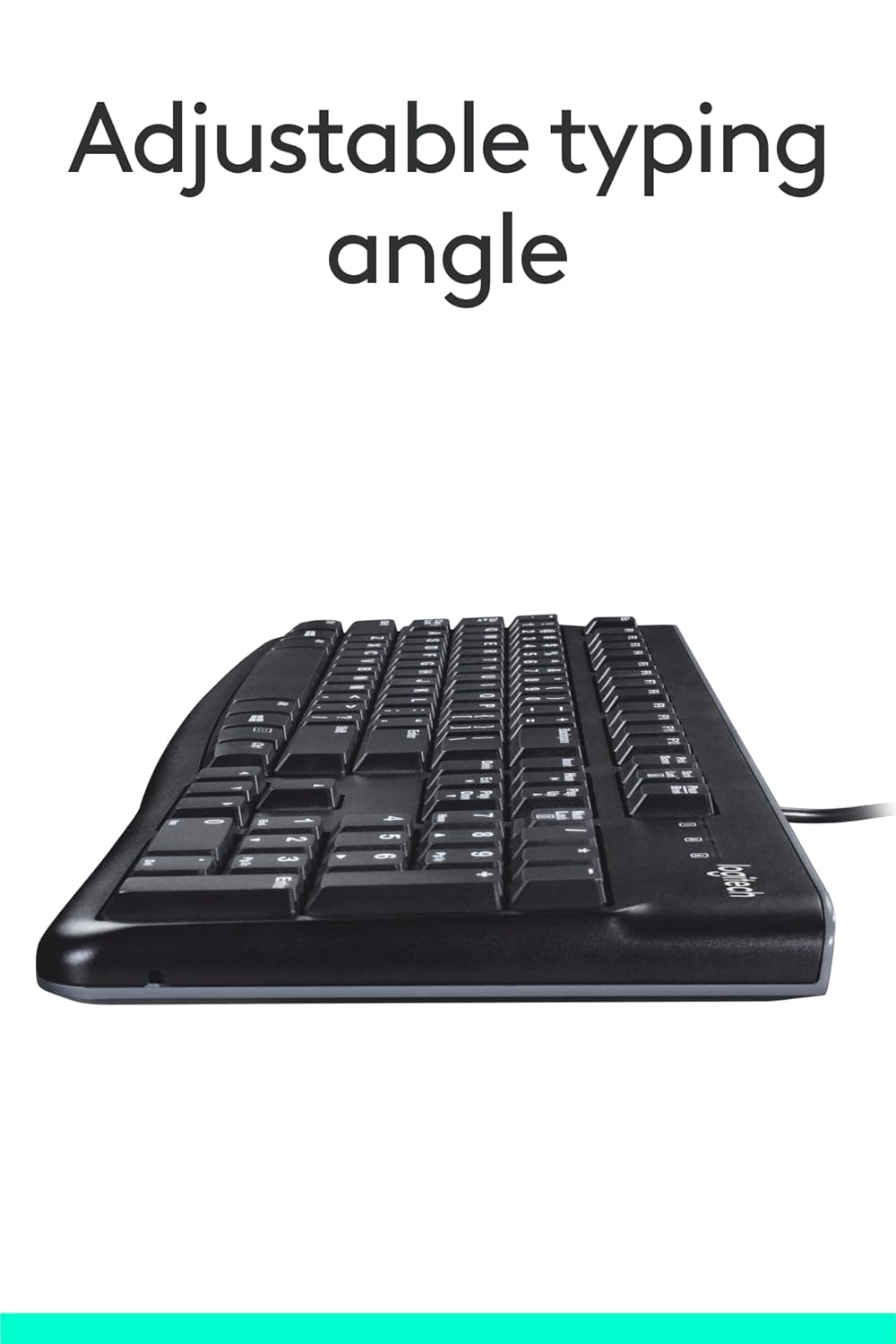 Logitech K120 Wired USB Keyboard – Full-Size, Plug & Play, Spill-Resistant, Durable Design (Black) Logitech K120 Wired USB Keyboard – Full-Size, Plug & Play, Spill-Resistant, Durable Design (Black)