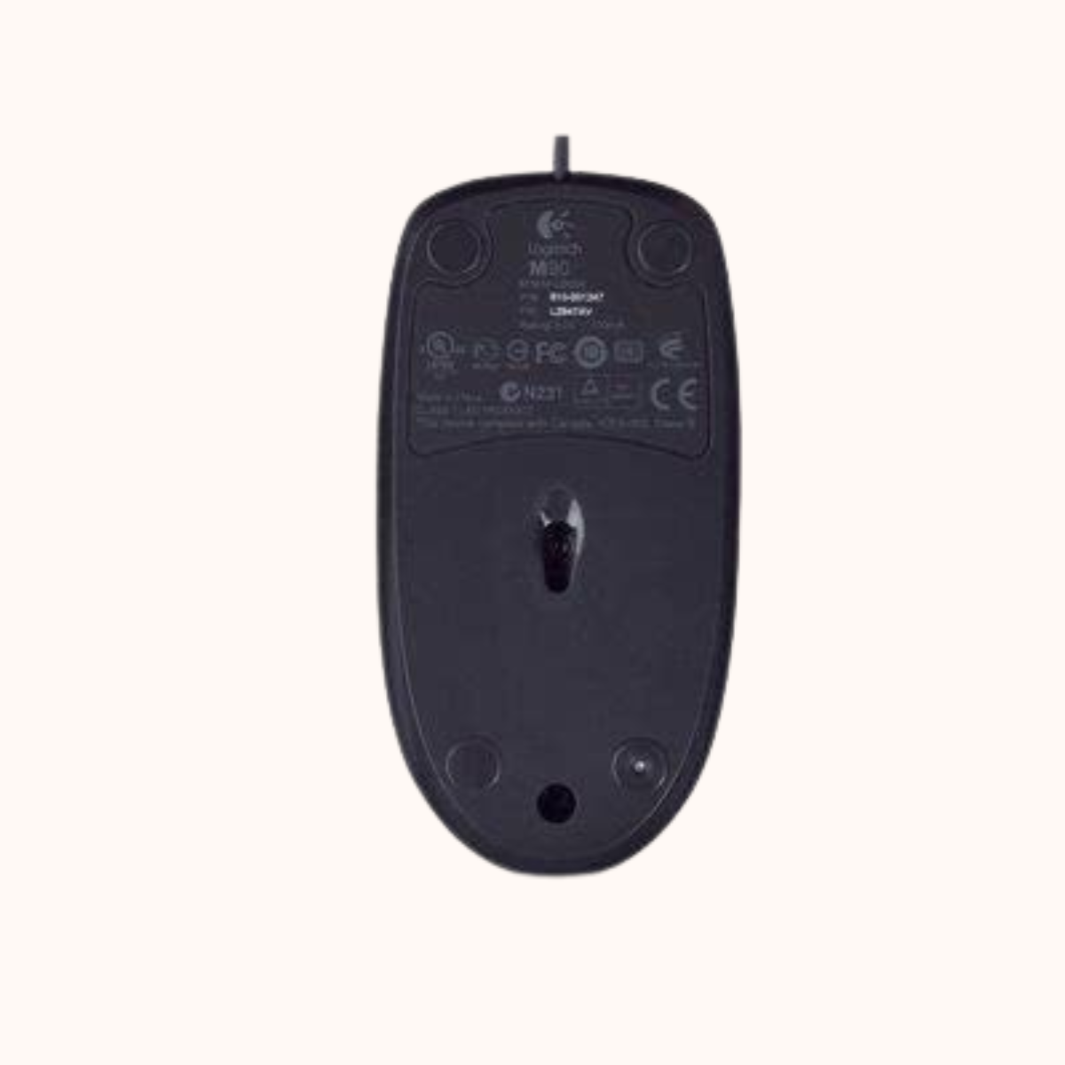 Logitech Wired Optical Mouse (M90)
