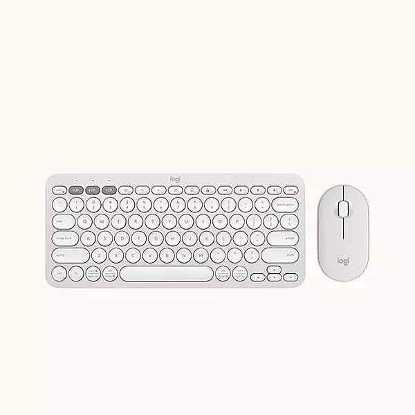 Logitech Wireless Keyboard and Mouse (Pebble 2 Combo)